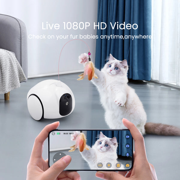 Pet Camera Treat Dispenser