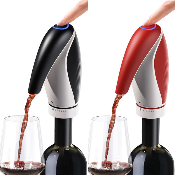 Rechargeable Wine Aerator and Preserver