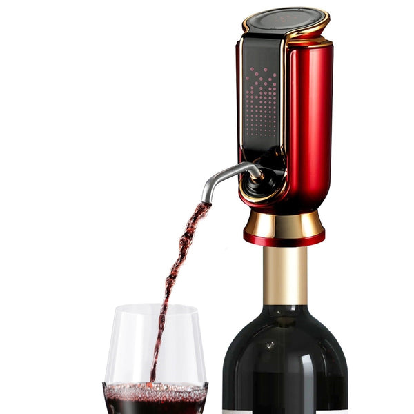 Smart Electric Wine Aerator - Red/Black, 1000pcs