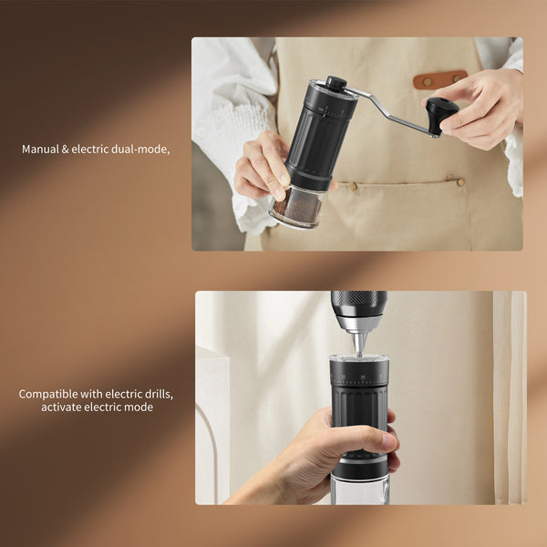 CorporateGiftPro Portable Manual Coffee Bean and Spice Grinder