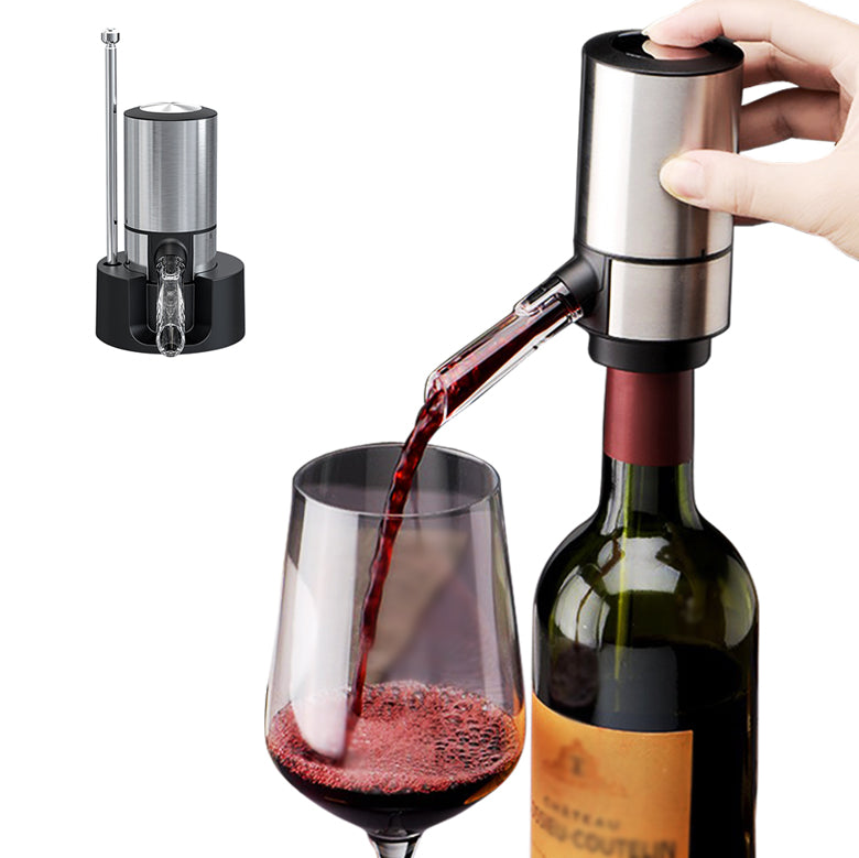 Electric Wine Decanter with Aerator - Battery Operated