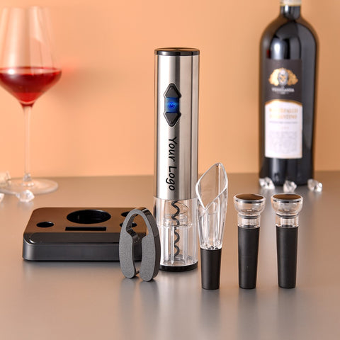 Electric Wine Opener Corkscrew, Foil Cutter, Wine Aerator, 2 Stopper, 1000pcs