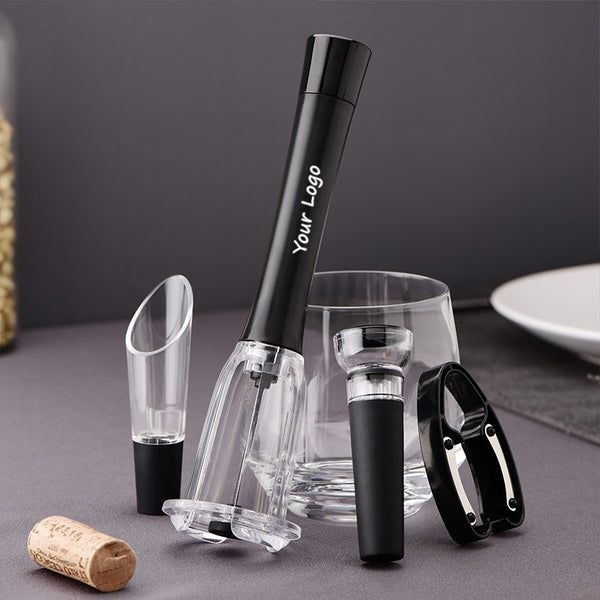 Wine Lover's Gift Set, Wine Pump Air Pressure Opener with Foil Cutter, 1000pcs